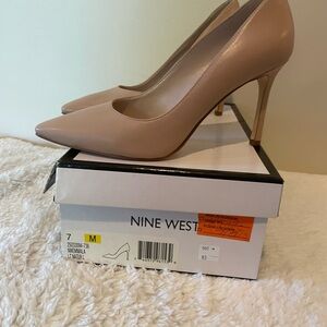 Nine West Nude Heels for Women